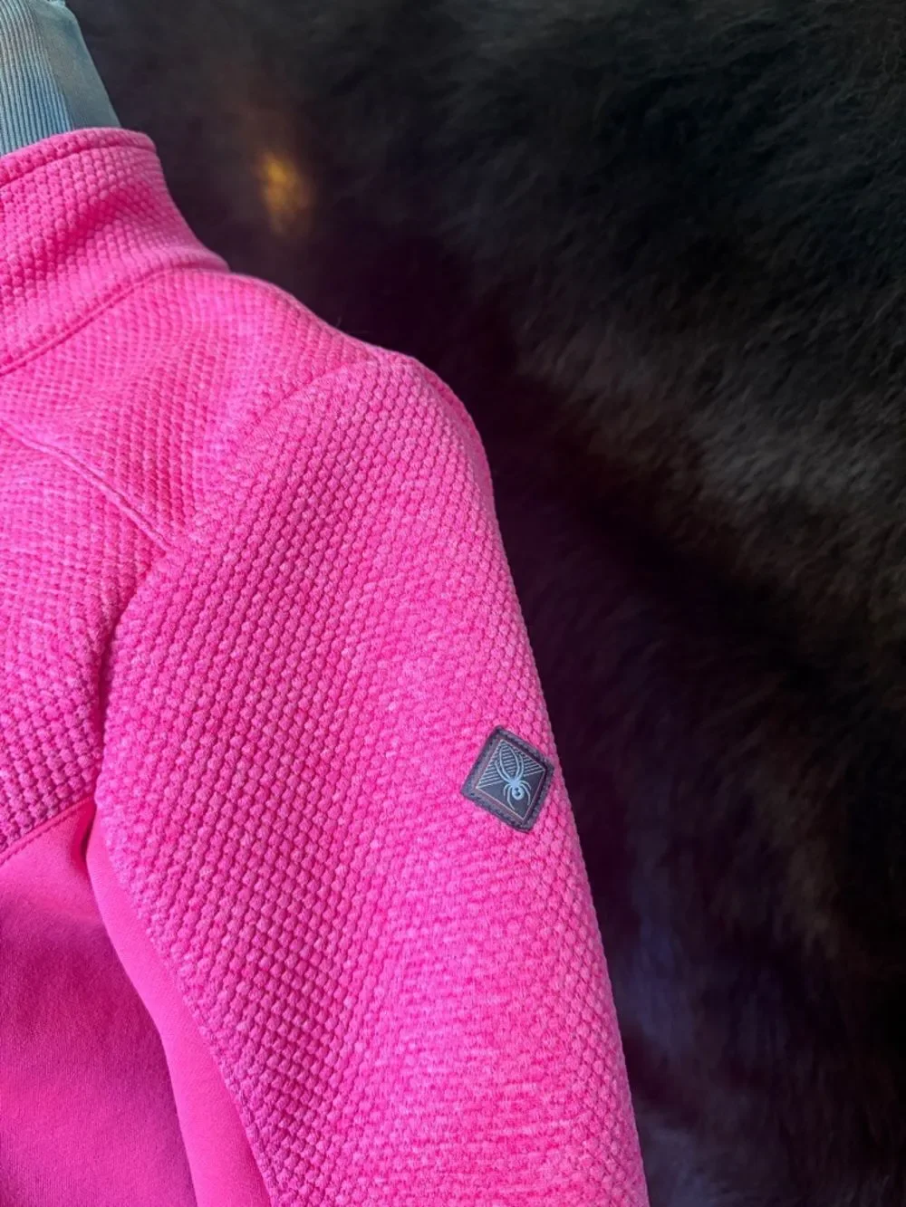 Girls  Hot Pink Full-Zip Jacket XL (BK4)